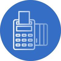 Pos Terminal Vector Icon Design