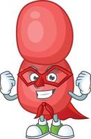 Cartoon character of neisseria gonorrhoeae vector