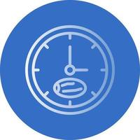 Clock Vector Icon Design