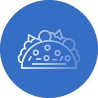 diseño de icono de vector de taco