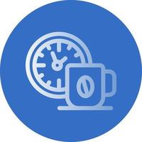 Coffee Time Vector Icon Design