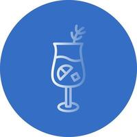 Gin Tonic Vector Icon Design