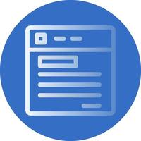 Website Ux Vector Icon Design