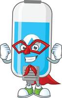 Wall hand sanitizer Cartoon character vector