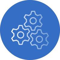 Cogs Vector Icon Design