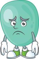 Staphylococcus aureus Cartoon character vector