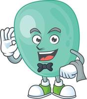 Staphylococcus aureus Cartoon character vector