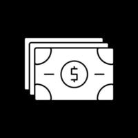diseño de icono de vector de billete