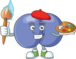 Streptococcus pneumoniae Cartoon character vector