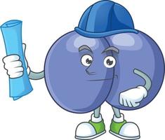 Streptococcus pneumoniae Cartoon character vector