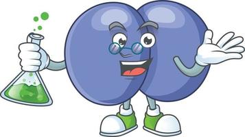 Streptococcus pneumoniae Cartoon character vector