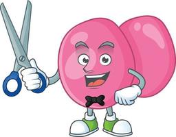 Streptococcus pyogenes Cartoon character vector