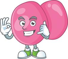 Streptococcus pyogenes Cartoon character vector