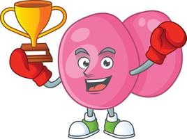 Streptococcus pyogenes Cartoon character vector