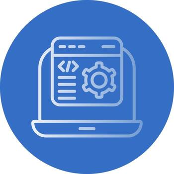 Web Optimization Vector Icon Design