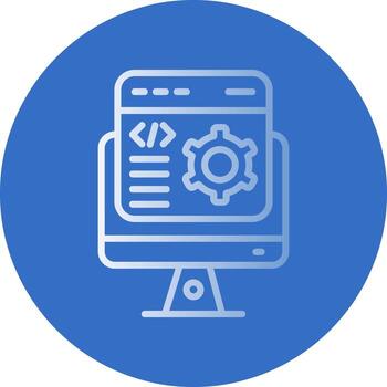 Software Developer Vector Icon Design