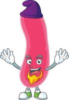 Cartoon character of fusobacteria vector