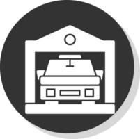 Garage Vector Icon Design