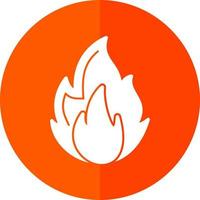 Flame Vector Icon Design