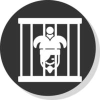 Jail Vector Icon Design