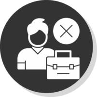 Unemployed Vector Icon Design