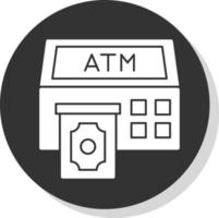 Atm Machine Vector Icon Design