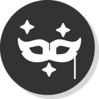 diseño de icono de vector de mascarada