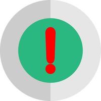 Exclamation Circle Vector Icon Design