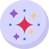 Sparkles Vector Icon Design