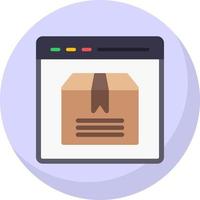 Product Browsing Vector Icon Design