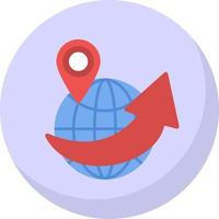 Worldwide Shipping Vector Icon Design