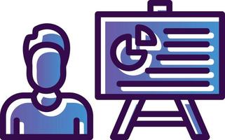 Presentation Vector Icon Design