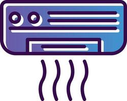 Air Conditioner Vector Icon Design