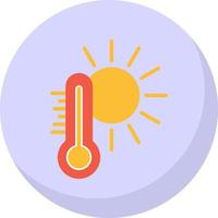 Hot Weather Vector Icon Design