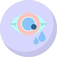 diseño de icono de vector de conjuntivitis