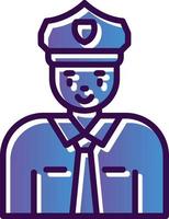 Policeman Vector Icon Design