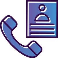 Contact Vector Icon Design