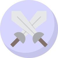 Swords Vector Icon Design