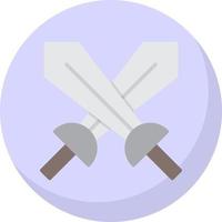 Swords Vector Icon Design