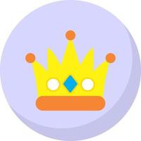 diseño de icono de vector de corona de reina