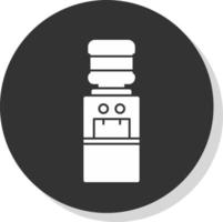 Water Dispenser Vector Icon Design