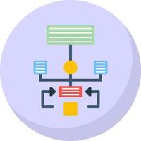 Algorithm Vector Icon Design
