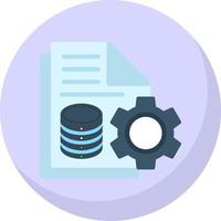 Data Reporting Vector Icon Design