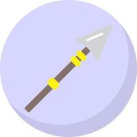 Spear Vector Icon Design