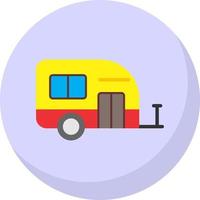 Caravan Vector Icon Design