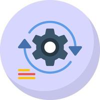 diseño de icono de vector de agilidad