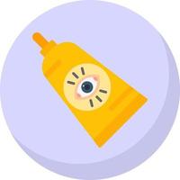 diseño de icono de vector de crema de ojos