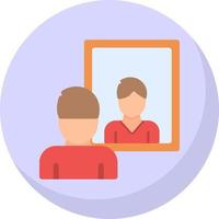 Narcissism Vector Icon Design