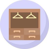 Wardrobe Vector Icon Design