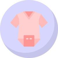 Baby Clothes Vector Icon Design